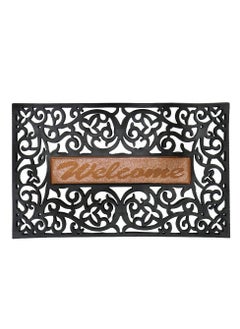 Spaceshoop Welcome Doormat Entrance Door Rug 75 X 44cm Rubber - Assorted Shape and Color  - Image 1