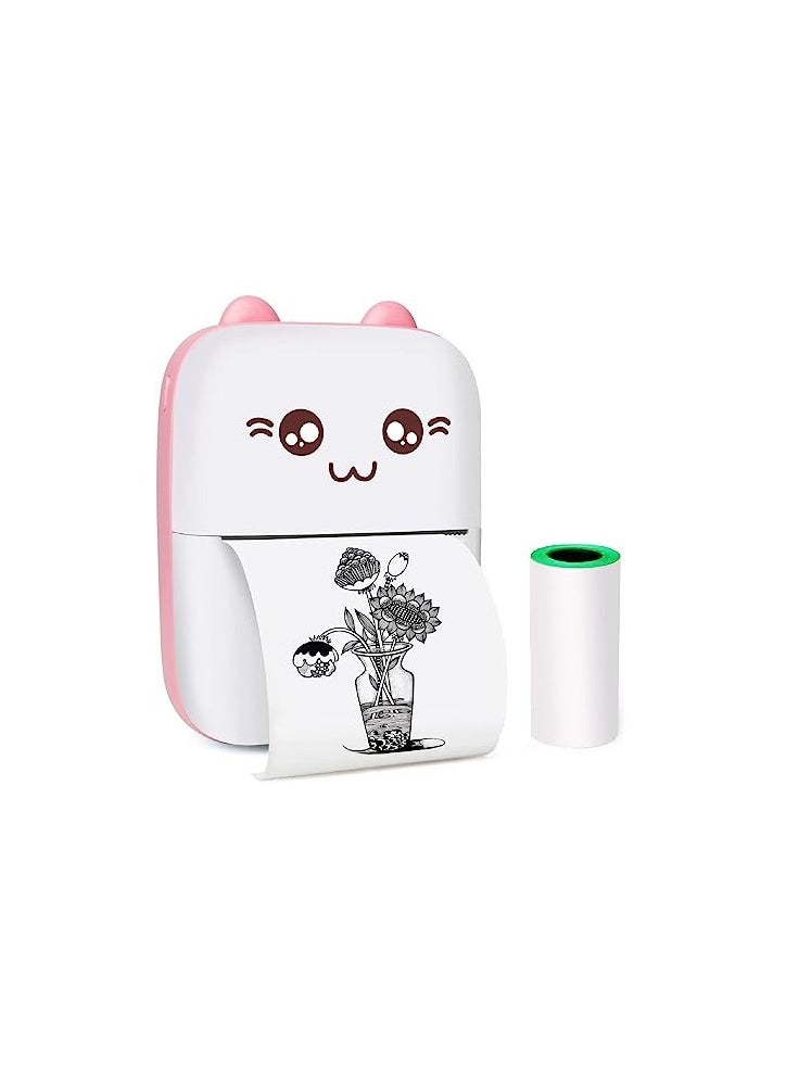 Generic PeriPeri Mini Thermal Printer, Inkless Bluetooth Pocket Printer for Prints Picture List Memo Receipt Tags Barcode Labels Compatible with iOS, Android  - Image 1