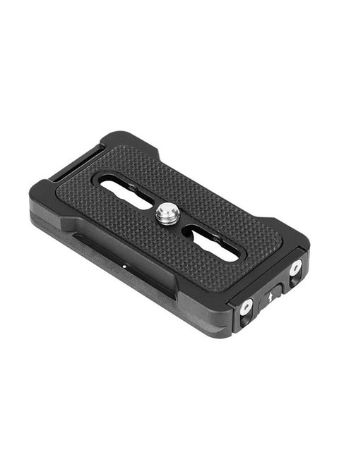 PU-70L Quick Release Plate 70mm QR Plate 1/4 Inches Mounting Screw Compatible with Arca Swiss Standard Tripod Head