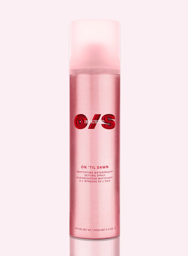 One Size Mattifying Waterproof Setting Spray 143ML - Image 1