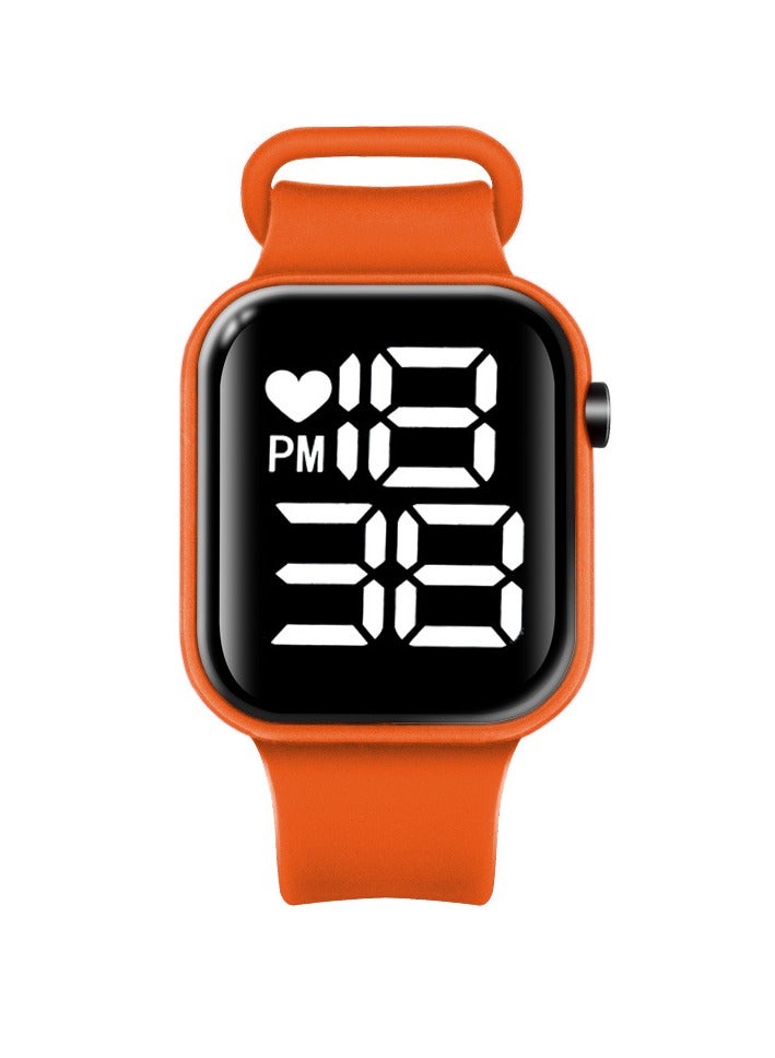 DTBG 6 Pcs Kids' Square Water Resistant Silicone Digital Watch - Image 5