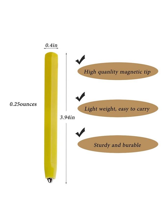 Ribee Replacement Stylus Pen Magnetic Drawing Pen For Free Play Magnapad Magnetic Drawing Board A To Z And Numbers 09 Magnapad (Yellow) - Image 3