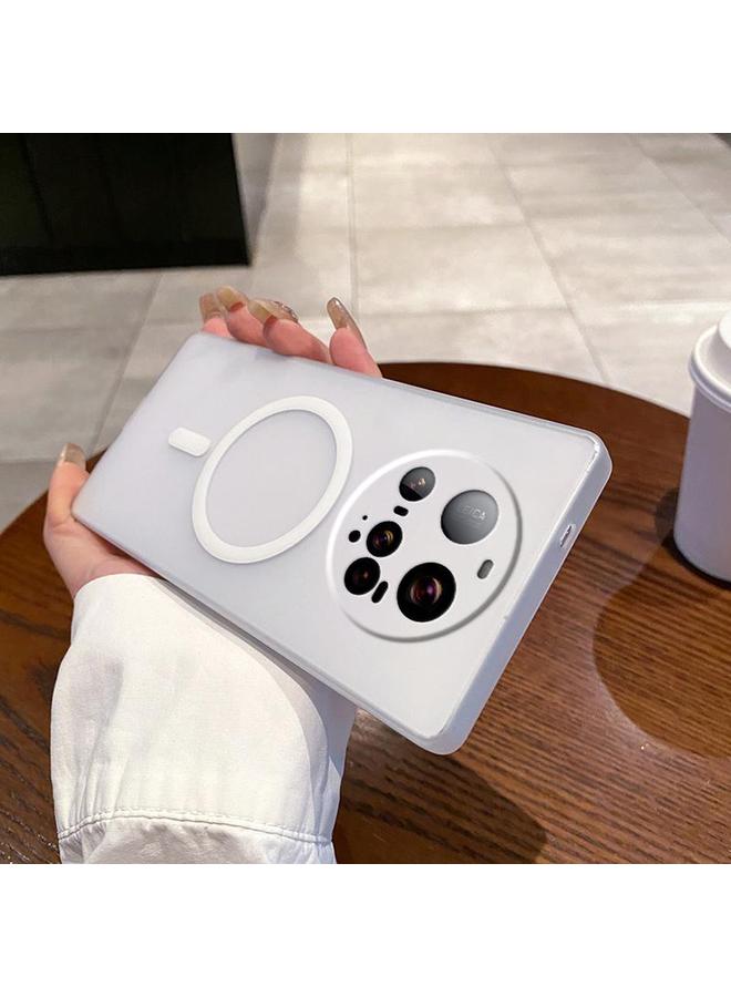 erorex Case For Xiaomi 15 Ultra Fine Hole Ice Fog MagSafe PC Phone Case - Image 1