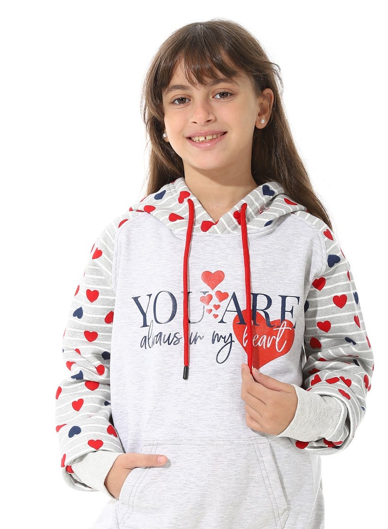Caesar Printed CottonGirls Training Suit - Image 3