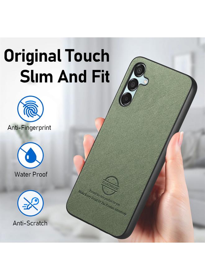 S-TOP Case For Samsung Galaxy A55 5G Twill Fabric Leather Skin Back Phone Case - Image 5