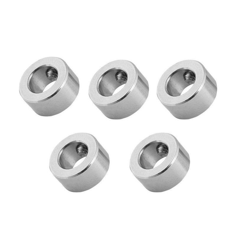 5 Pcs 8mm Shaft Lock Collar T8 Durable Lead Screw Lock Ring Stainless Steel Isolation For 3D Printer - Image 2