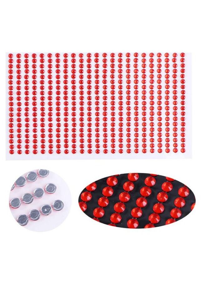 456 Pisces Crystal Tattoo Stickers for Eyes And Body - Image 1