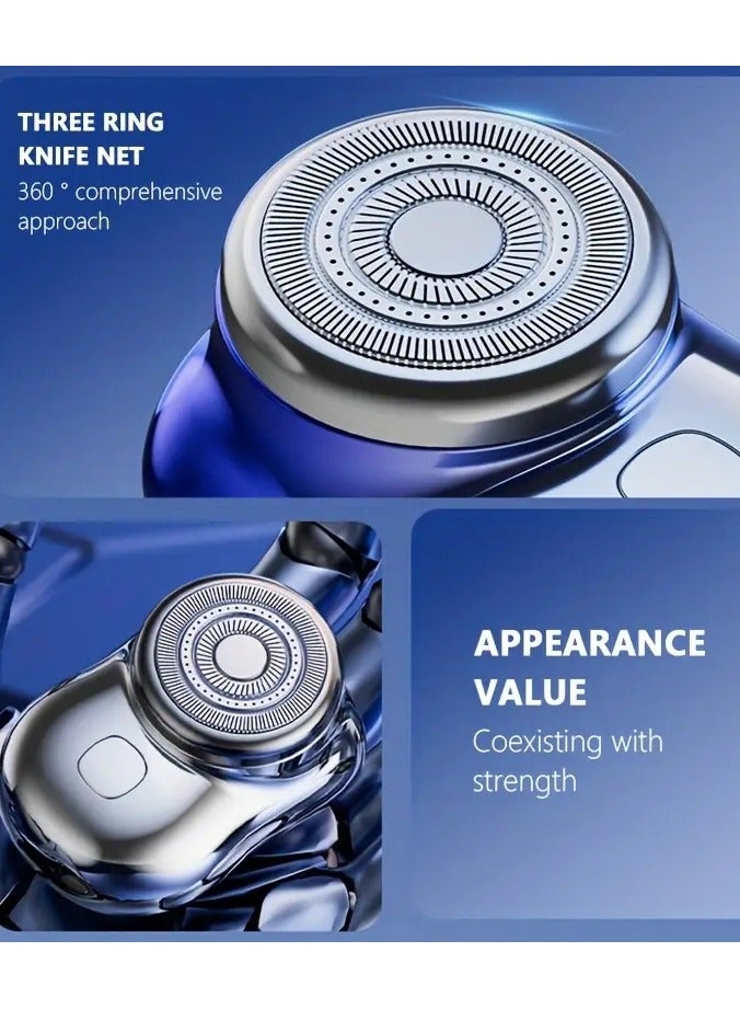 ORiTi Mini Shaving Razor, Sharp Electric Shaver, Portable Fast Charging Ultra-long Standby Mini Electric Shaver, Holiday Gift Sliver color - Image 5