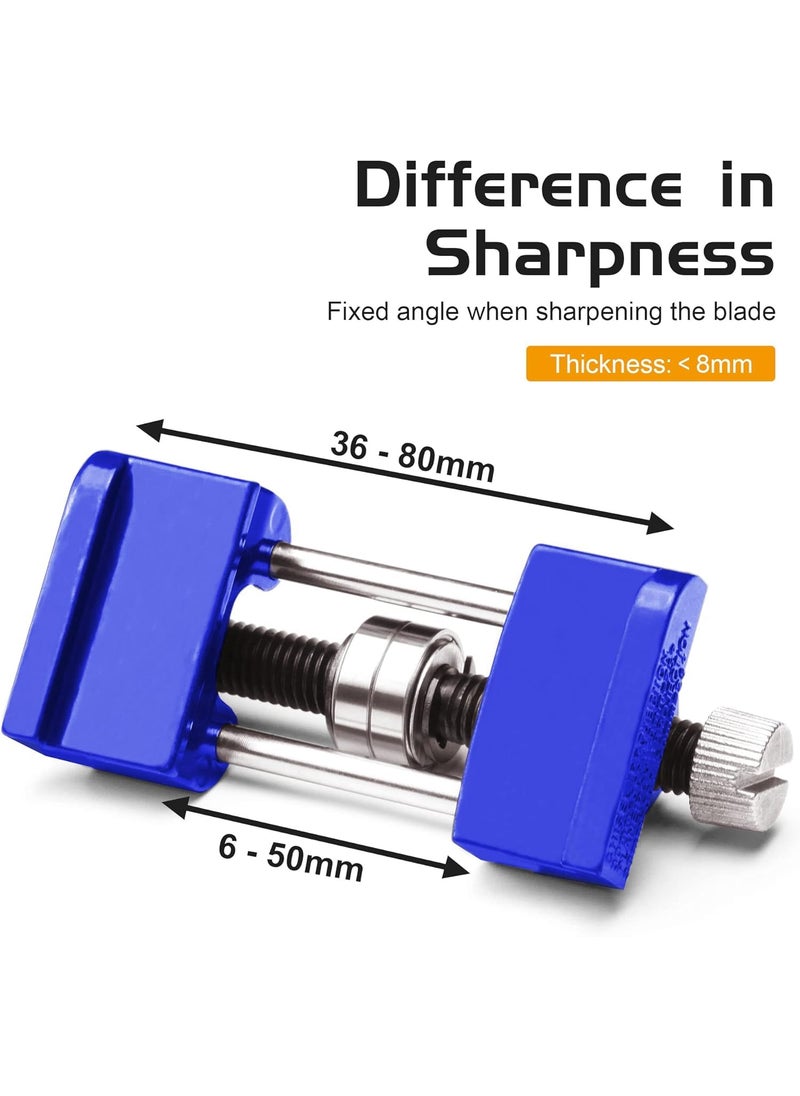 Sherni Precision Honing Guide Sharpening Jig Heavy Duty Honing Guide Jig for Wood Work Adjustable Clamping Range 055mm Honing Guide for Chisel Planer