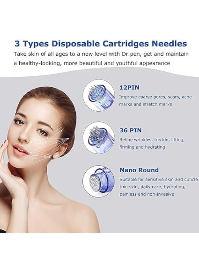 دكتور بن A6 قلم ديرما كهربائي قابل لإعادة الشحن لعلاج تساقط الشعر و علاج الوجه ، قابل للتعديل من 0.25-2.5 مم - Image 5