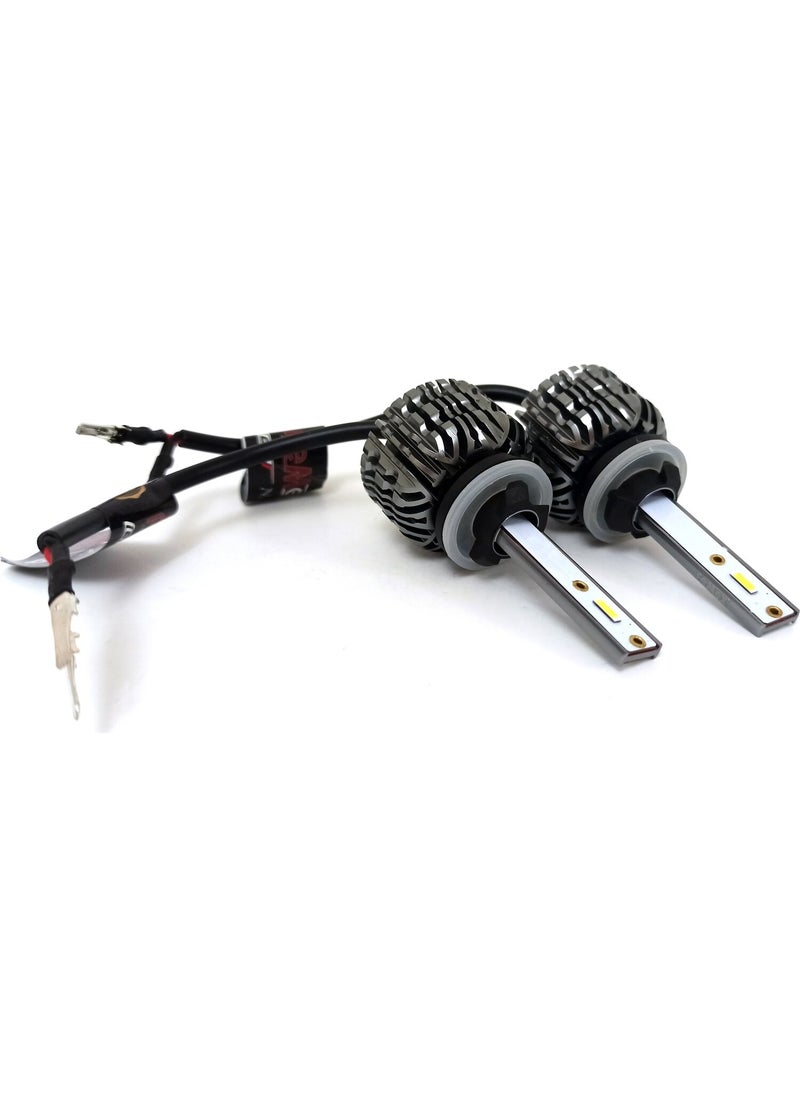 Femex Eco Power Series H27 Lightning Effect Led Xenon 6000 Lumen Fanless  - Image 2