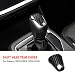 suupar Real Carbon Fiber Gear Shift Knob Cover Trim for Subaru Crosstrek 2024 2025 2026Forester 2025 2026Outback 2025 2026 for Subaru Accessories 2025 2026 Black - Image 2