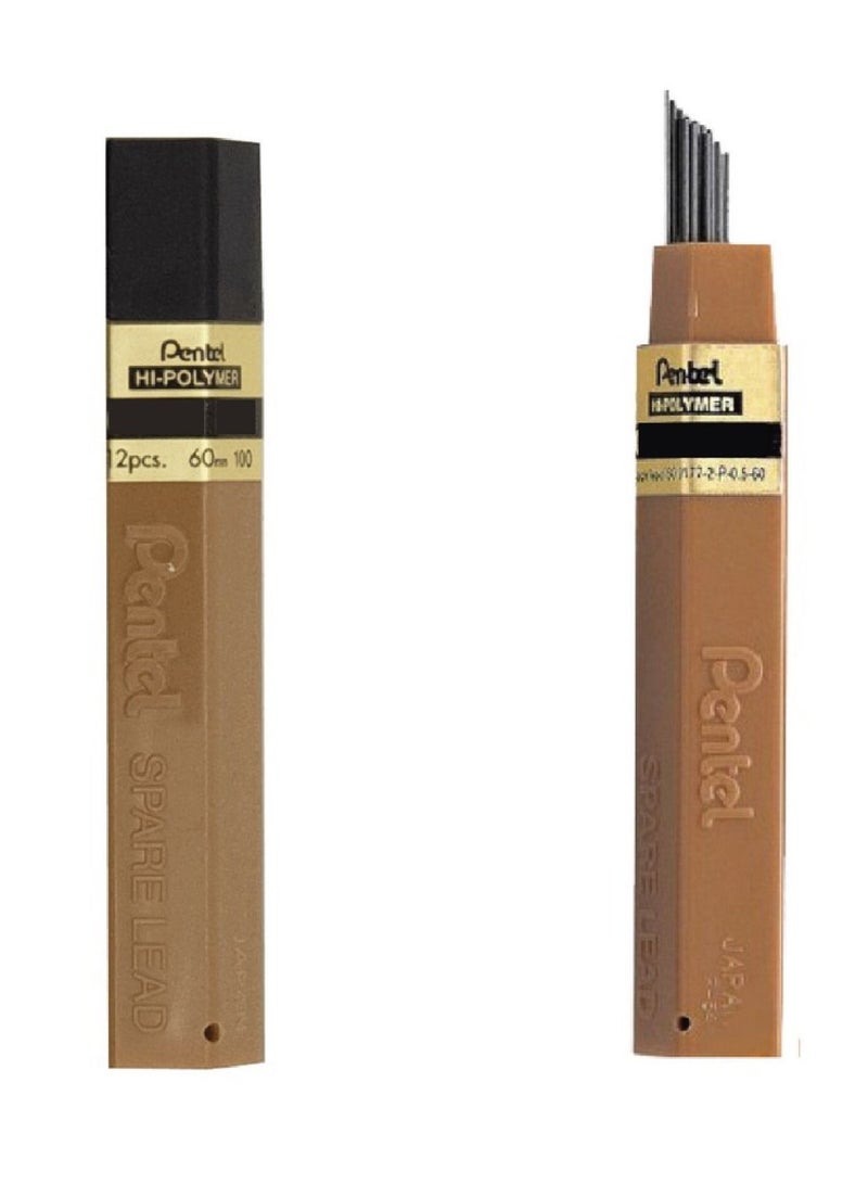 Pentel 12-Pack Lead Pencils 0.5mm Thickness - Image 2