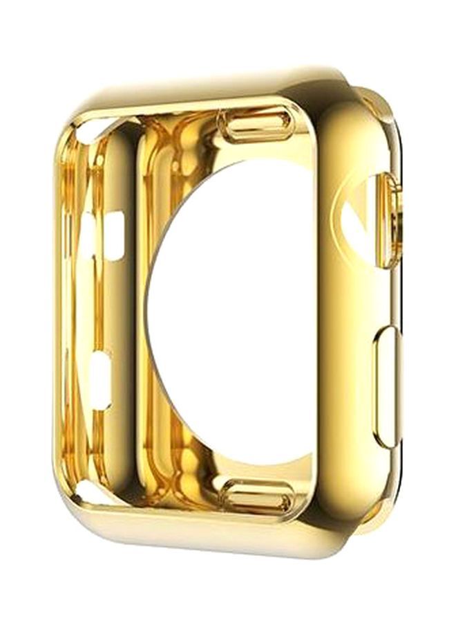 NIBEMINENT Protective Case Cover For Apple Smartwatch Series 4 44mm Gold