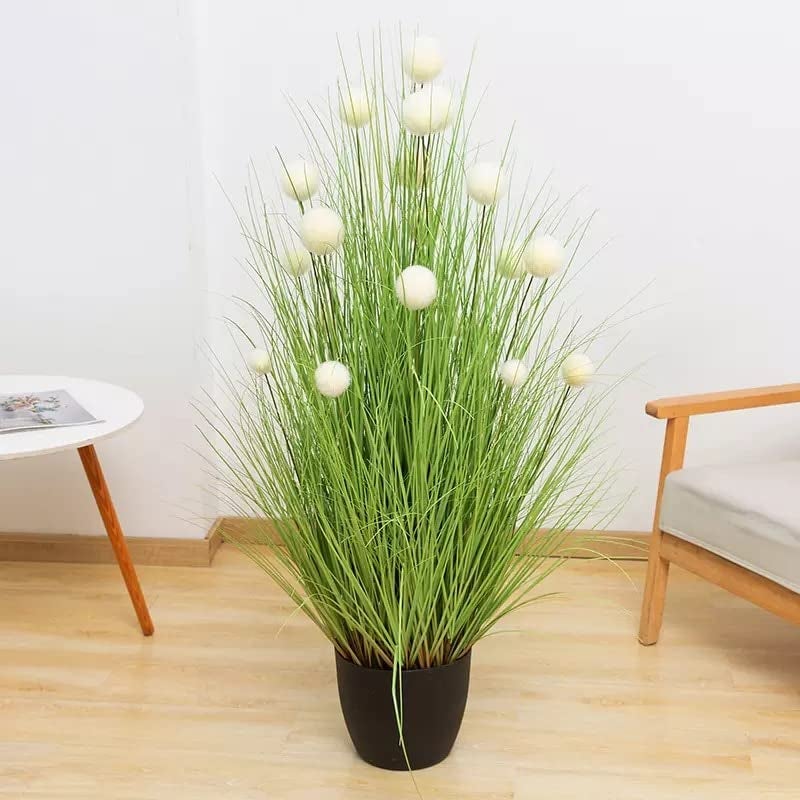 FOX & FERN FOX FERN Artificial Grass Plant for HomeOffice Decor Faux Plant to Elevate Any IndoorOutdoor SpaceGA5068 - Image 2