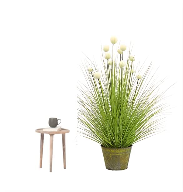 FOX & FERN FOX FERN Artificial Grass Plant for HomeOffice Decor Faux Plant to Elevate Any IndoorOutdoor SpaceGA5068 - Image 5