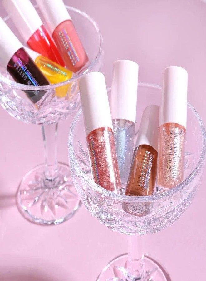 Moira Glow Getter Hydrating Lip Oil (010, Clear - Image 5
