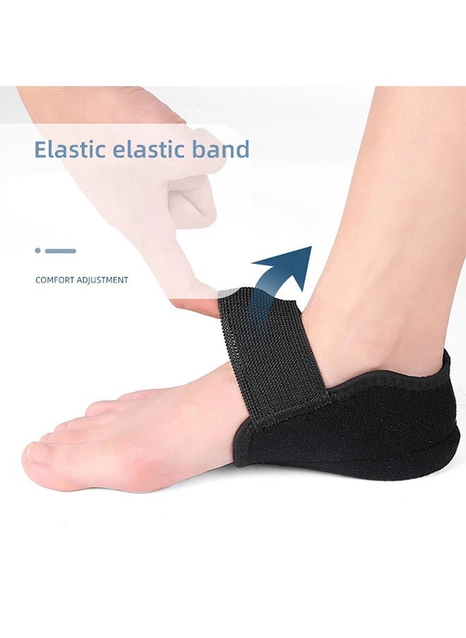 1 Pair Height Increase Insoles for Men & Women, 3cm Heel Cushions, Soft Shoe Inserts (Size 41-45)