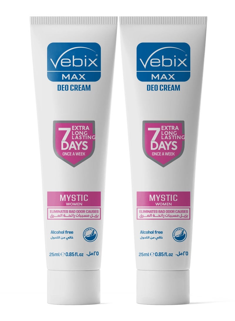 Vebix Max Deo - For Women (Mystic) - 2 pcs - Image 2