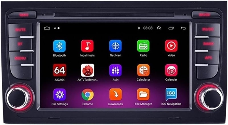 Wivplex 2 Din Car Android Radio Multimedia Player - Image 1
