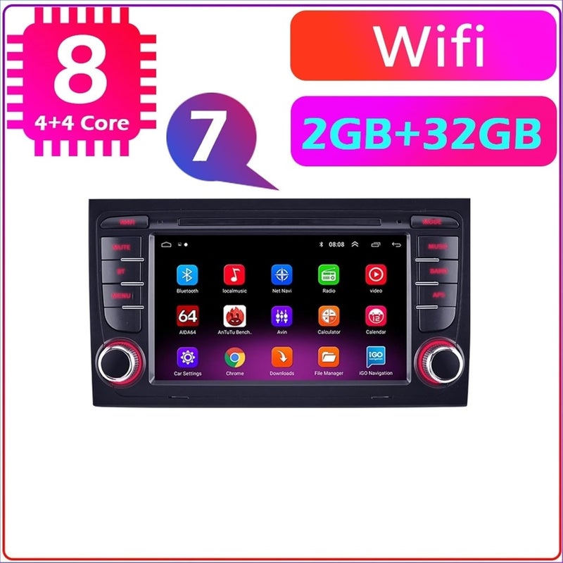 Wivplex 2 Din Car Android Radio Multimedia Player - Image 2