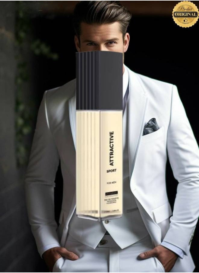 يو إف عطر اتراكتيف سبورت للرجال 100 مل  - Image 2