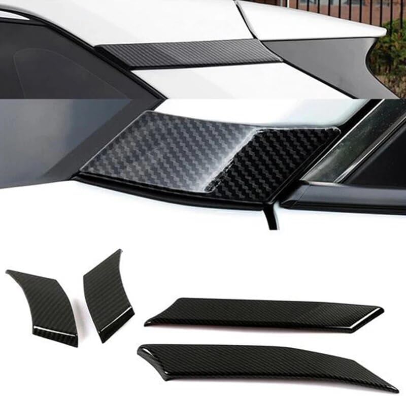 QASULER Car A/C Door Pillar Trim Covers for Toyota RAV4 - Image 3