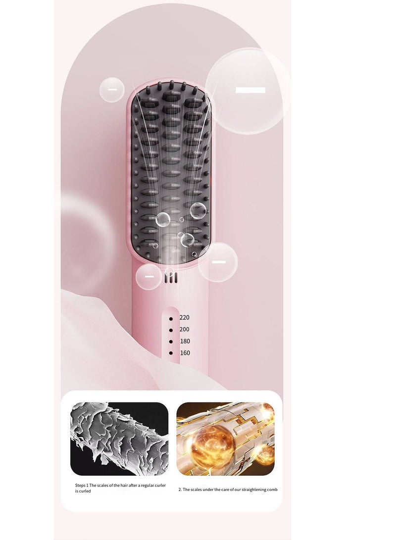 general 2-in-1 Ionic Hair Straightener & Curling Iron – Dual Styling with Ceramic Plates - Image 3