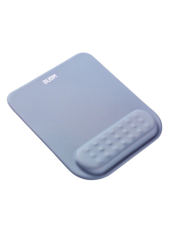 Bubm Memory Foam Wrist Pad, Mouse Pad, Wrist Rest, Cute Creative Simple Silicone Laptop Mouse Wrist Support, Hand And Wrist Pad For Men And Women, Jsm-b Smog Blue - Image 5