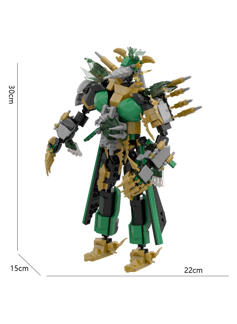 Children's Self-assembly Small Particle Toy Building Blocks Titan Pencil Man Model Hand  - Image 2