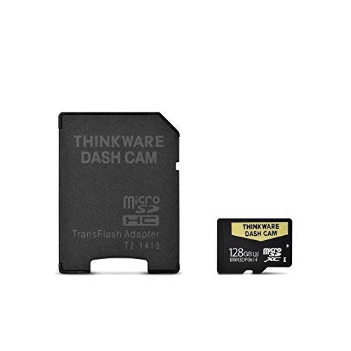 Thinkware TWA-SMU128 THINKWARE UHS-I 128 GB MICROSD Card | MLC NAND | Anti File Corruption | for Dash Cam, 128GB - Image 1