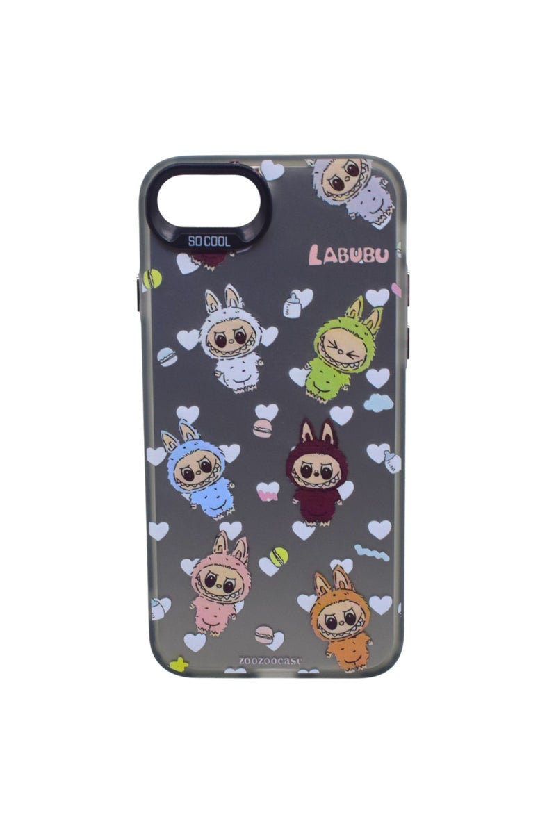 CFS TPU LABUBU Printed Back Cover Case For iPhone 7 - Multicolor CFS969 - Image 1