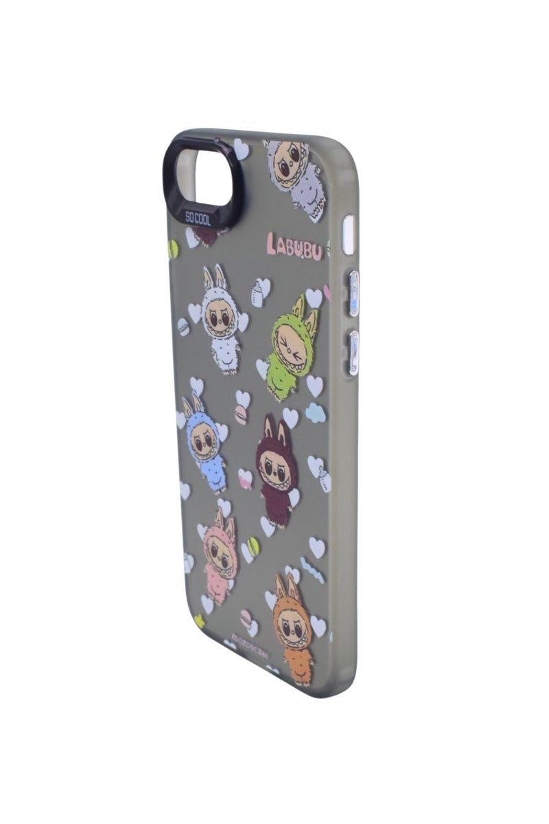 CFS TPU LABUBU Printed Back Cover Case For iPhone 7 - Multicolor CFS969 - Image 3