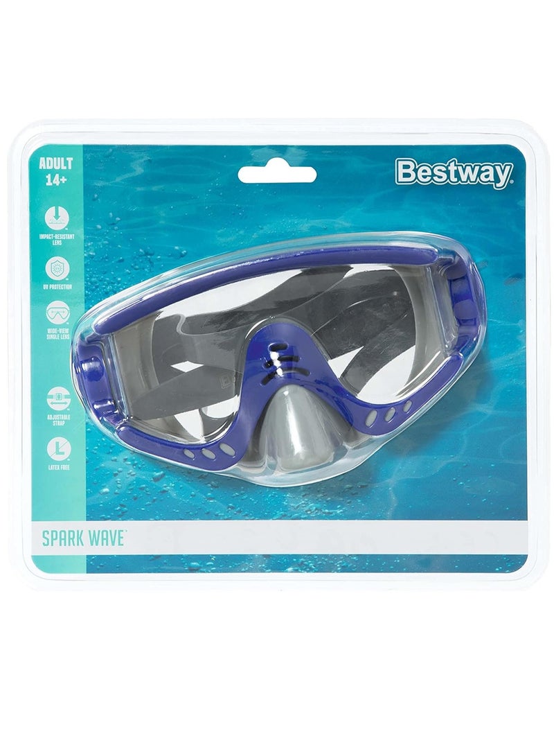 Bestway Spark Wave Adult Swim Mask - 1 Piece Only, Assorted / Color May Vary - Image 4