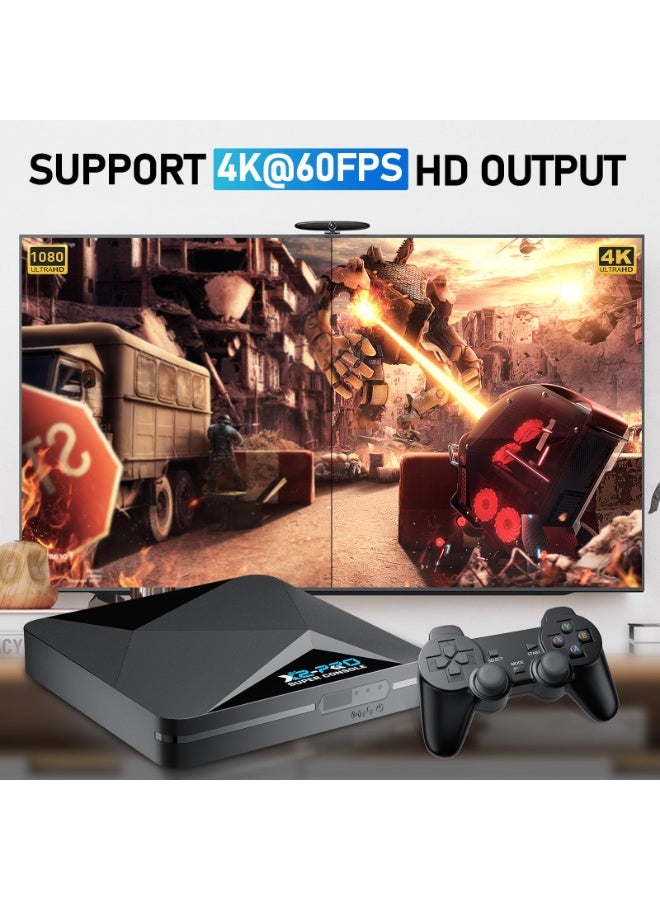 كينهانك جهاز ألعاب Kinhank Retro، Super Console X2 Pro مزود بـ 100000 لعبة، جهاز ألعاب فيديو بنظام Android 9.0/Emuelec 4.6، إخراج 4K UHD، 2.4G/5G، بلوتوث 5.0 - Image 5