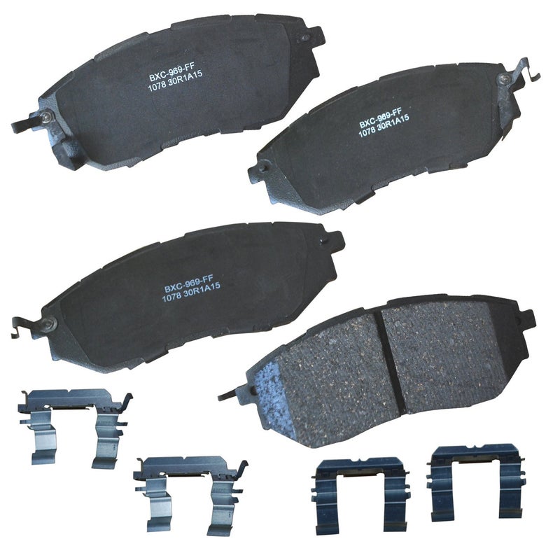 Bendix Premium SBC1078 Ceramic Front Brake Pads for Subaru B9 Tribeca 2007-2006, Forester 2018-2014, Legacy 2019-2005, Outback 2019-2010, Tribeca 2014-2008, WRX 2021-2015 - Image 2