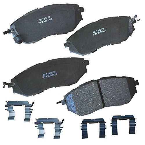 Bendix Premium SBC1078 Ceramic Front Brake Pads for Subaru B9 Tribeca 2007-2006, Forester 2018-2014, Legacy 2019-2005, Outback 2019-2010, Tribeca 2014-2008, WRX 2021-2015 - Image 1