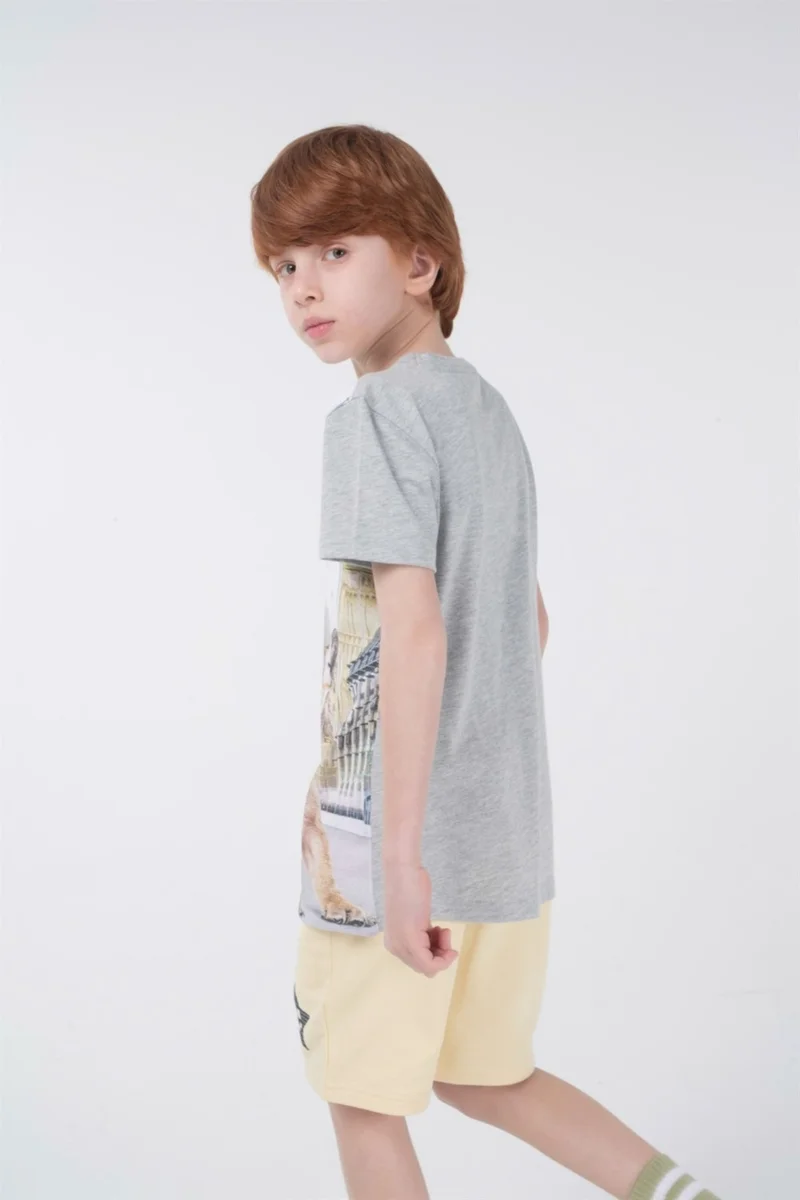 بي ار زد كولكشن Digital Printed Boy Short Sleeve T-Shirt
