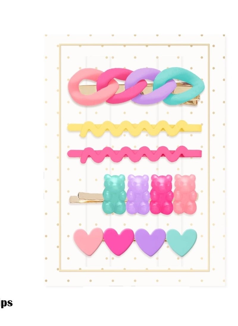 جيسيكا كارليل ساعة جيسيكا كارلايل النسائية الكاجوال بعقارب مع طقم مشابك شعر - Image 3