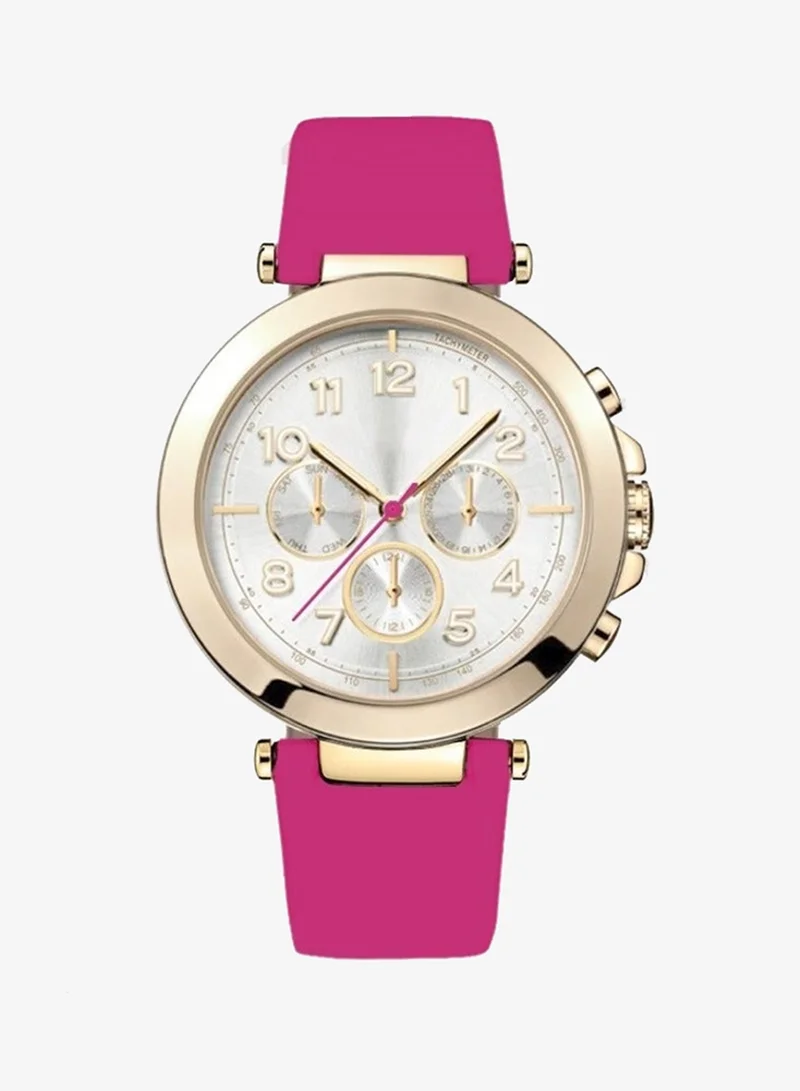 Jessica Carlyle Jessica Carlyle Ladies Casual Analog Watch with Hair Clip Set, A1138G-42-B11
