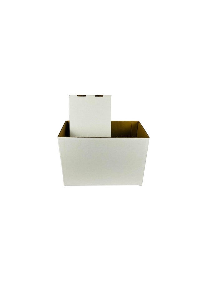 Max Protection Storage Box Holds 150175 Comic Books Set Of 3 White - Image 5