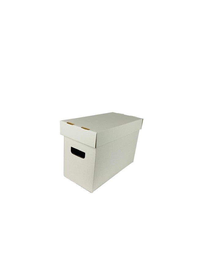 Max Protection Storage Box Holds 150175 Comic Books Set Of 3 White - Image 3