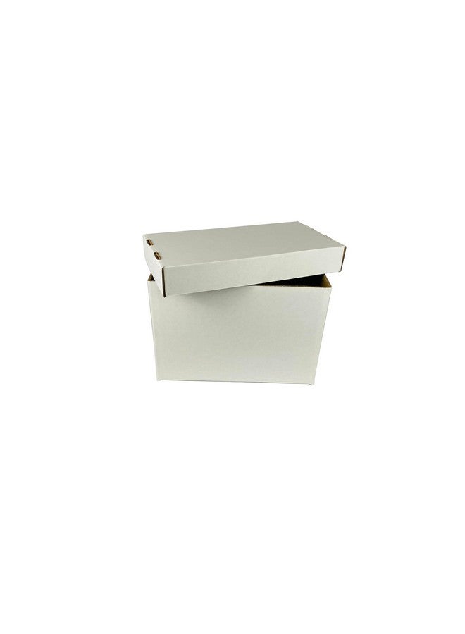 Max Protection Storage Box Holds 150175 Comic Books Set Of 3 White - Image 4