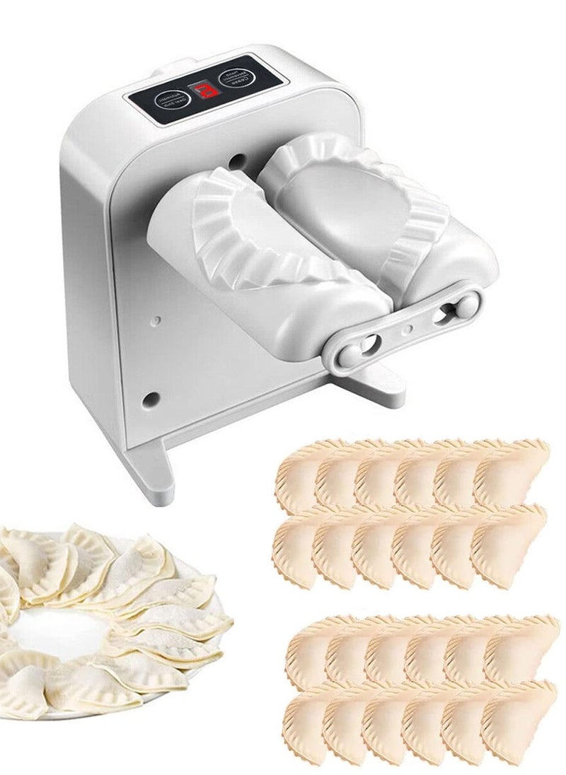 Rechargable Modern Dumpling Samosa Maker And Qatayef Maker for Home Kitchen And Restaurant Double Header Automatic And Easy to Use - Image 1