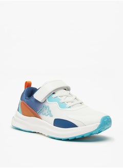 Kappa Boys' Panelled Sports Shoes with Hook and Loop Closure  - Image 1