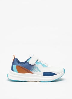 Kappa Boys' Panelled Sports Shoes with Hook and Loop Closure  - Image 3