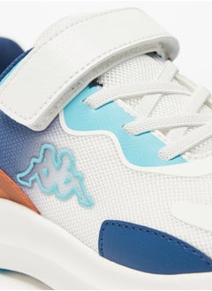 Kappa Boys' Panelled Sports Shoes with Hook and Loop Closure  - Image 5