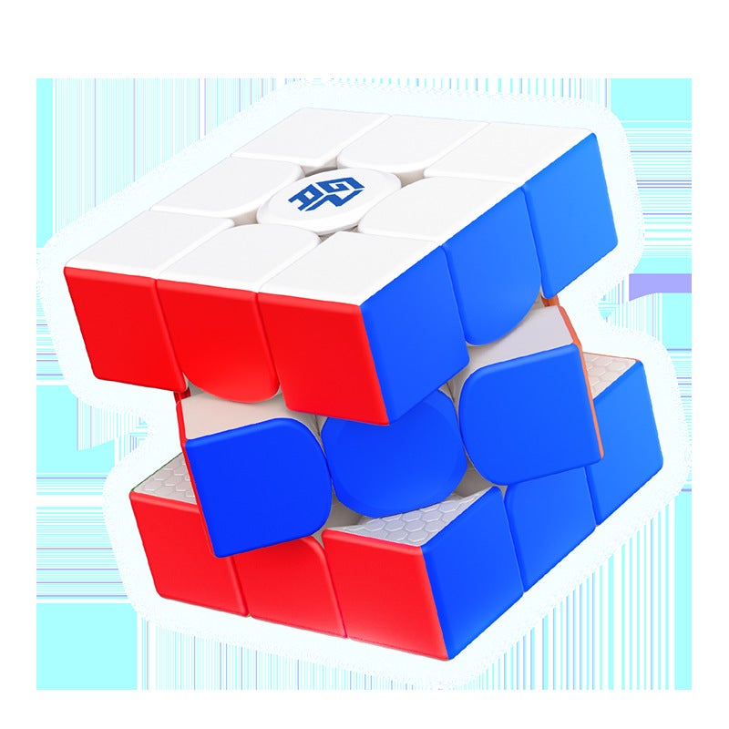 Gan356Rs Colorful Rubik's Cube Competition Special Speed Twist Three-Level Puzzle Fun Entry Gan356R Upgraded Version Magic(356 RS2 upgraded version) - Image 1