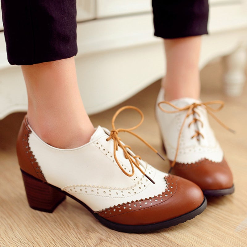 1 Pair of Lady Shoes Stylish Shoes High Heel Shoes Lacing Footwear for Women - Image 5