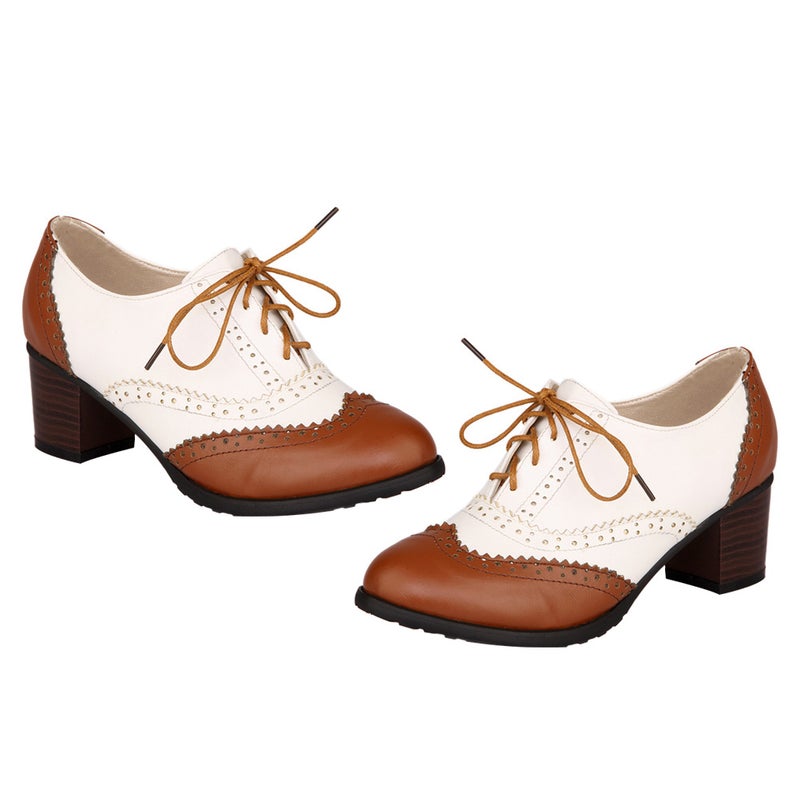 1 Pair of Lady Shoes Stylish Shoes High Heel Shoes Lacing Footwear for Women - Image 1